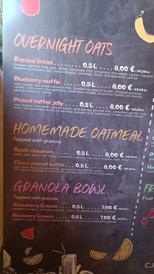  at Refresh Juice Bar in Dubrovnik