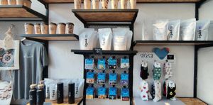 Merchandise at Qahwa BLK - Abdali Boulevard in Amman