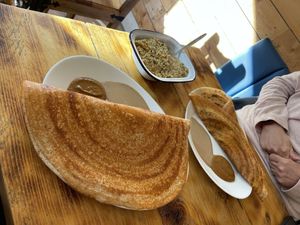 Dosa and Biriani  at SAI100 in Glasgow
