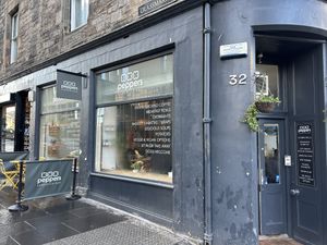 Exterior   at Peppers Sandwich Bar in Edinburgh