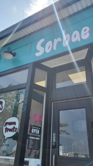  at Sorbae Frozen Treats in New Bedford