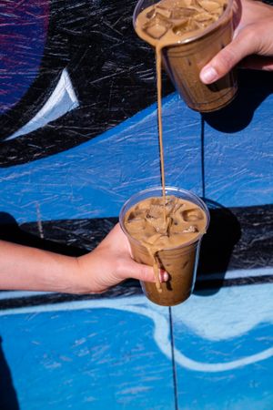 Our cups overflow with Chagaccino love at Sorbae Frozen Treats in New Bedford