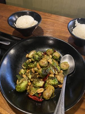 Chinese sprouts  at P.F. Chang's in Doha