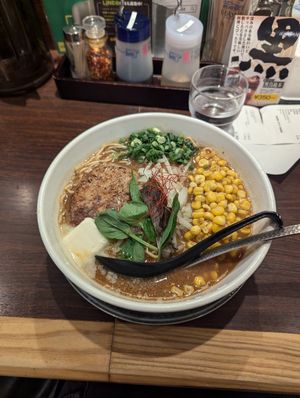 Vegan ramen at Sapporo Ichiryuan in Sapporo