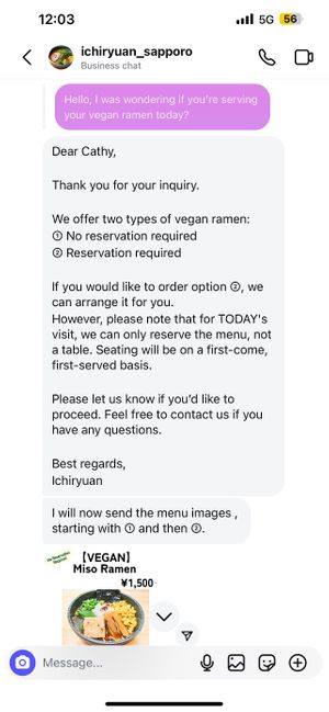  at Sapporo Ichiryuan in Sapporo