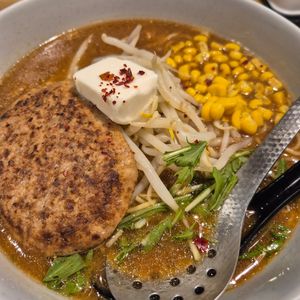 Comes with vegan butter (opted without onions) at Sapporo Ichiryuan in Sapporo