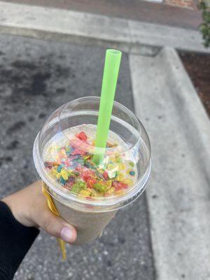 Fruity pebbles shake 😮‍💨  at Cheat Treats in Dearborn