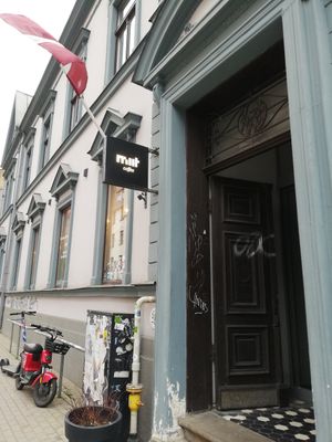 Entrance at MiiT in Riga