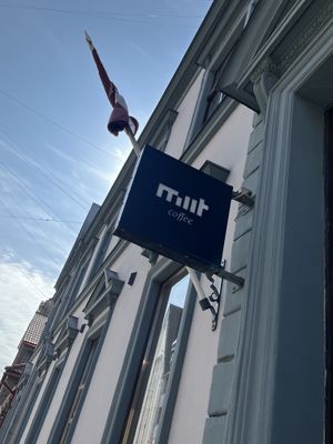 Sign  at MiiT in Riga