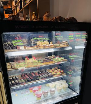 Sweets counter  at MiiT in Riga