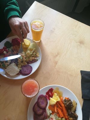 brunch at MiiT in Riga