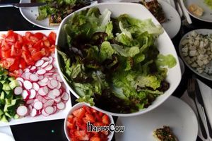 Our vegan / vegetarian dinner @ MiiT (pls. see also my review here on HC). at MiiT in Riga