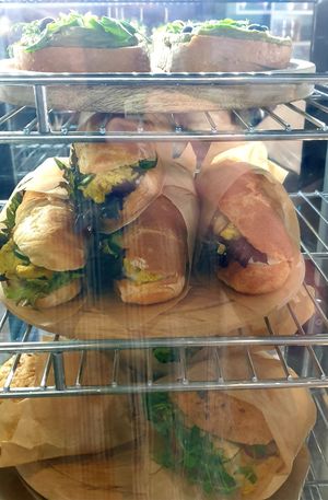 sandwiches of the day at VíK - Vegan Venue in Bratislava