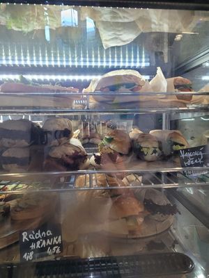 Sandwiches and bagels   at VíK - Vegan Venue in Bratislava