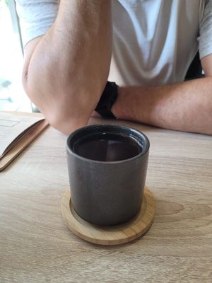 coffee   at VíK - Vegan Venue in Bratislava