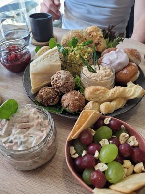 Not even everything is on the picture!   at VíK - Vegan Venue in Bratislava