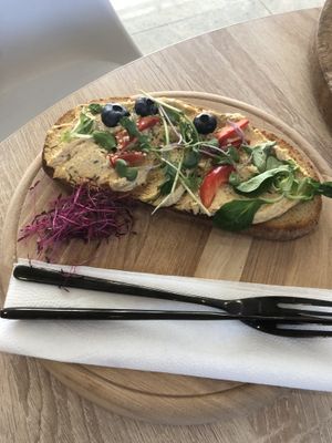 Bread  at VíK - Vegan Venue in Bratislava