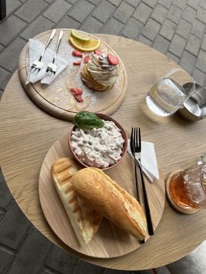 Veternik & parizsky salat  at VíK - Vegan Venue in Bratislava