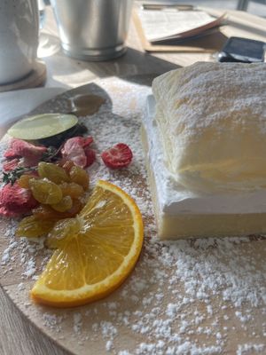 This sweet traditional thing (forgot the name sorry haha)  at VíK - Vegan Venue in Bratislava