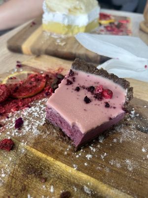 Blueberry Cheesecake   at VíK - Vegan Venue in Bratislava