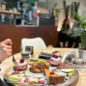 Vegan sweet delicacies at VíK - Vegan Venue in Bratislava