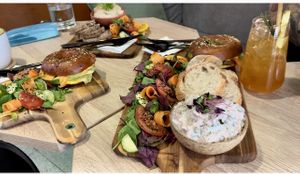 Beautiful presentation   at VíK - Vegan Venue in Bratislava