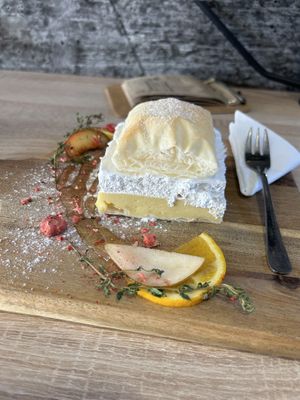 slovakian cake  at VíK - Vegan Venue in Bratislava