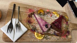 Deserts at VíK - Vegan Venue in Bratislava