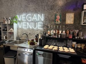 Such a cute spacee  at VíK - Vegan Venue in Bratislava