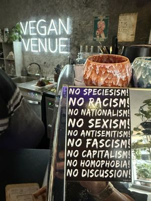 Right on!  at VíK - Vegan Venue in Bratislava