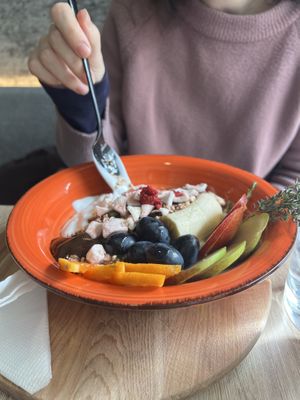 Granola yoghurt bowl   at VíK - Vegan Venue in Bratislava