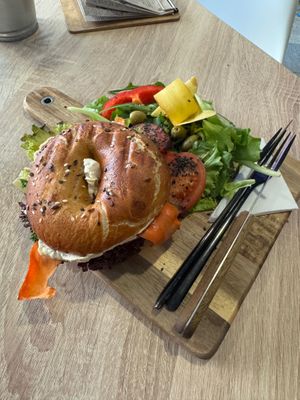 Tasty and beautiful. at VíK - Vegan Venue in Bratislava