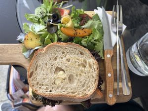 Sandwich   at VíK - Vegan Venue in Bratislava