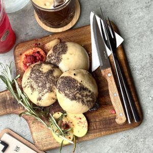 Bohemian Buns  at VíK - Vegan Venue in Bratislava