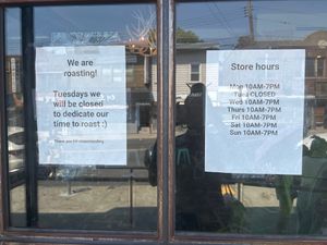  at White Noise Coffee Co in Flushing