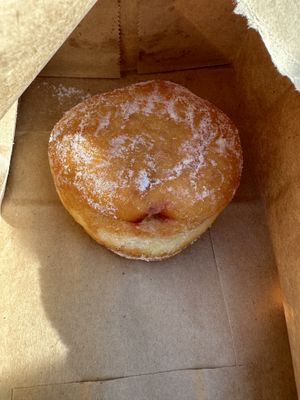 Jelly donut  at The Savory Fig in Glen Cove