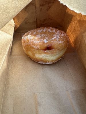 Jelly donut  at The Savory Fig in Glen Cove