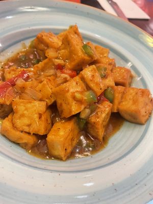 Tofu hot and sour  at Great Asia in Lanzarote