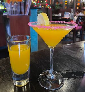 mango drop   at Thai Rhapsody in Mill Creek