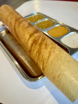 Dosa  at The Copper Pot in Redondo Beach