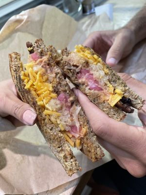 Reuben at Ocean Beach People's Organic Foods Deli in San Diego