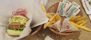 Fries set at Mos Burger in Gotemba