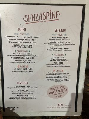   at Senzaspine Tapas Bar Ristorantino in Bellaria-igea Marina