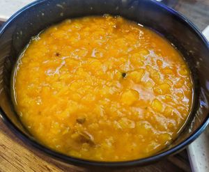 Vegan dhall curry my favorite at Ceylonese Restaurant Sdn Bhd in Kuching