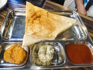 Cheese thosai at Ceylonese Restaurant Sdn Bhd in Kuching