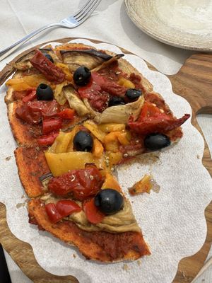 Vegan Bruschetta   at Zì Antò in La Maddalena