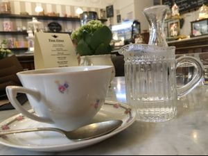 coffee at Simply Raw Bakery and Bistro in Vienna