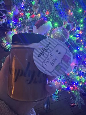 Homemade peanut butter  at Simply Raw Bakery and Bistro in Vienna