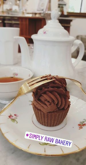 cupcake  at Simply Raw Bakery and Bistro in Vienna