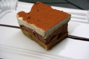 Tiramisu at Simply Raw Bakery and Bistro in Vienna